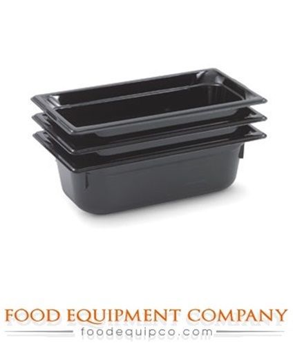 Vollrath 9036420 Super Pan® Plastic Pans High Temperature Black  - Case of 6