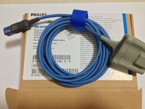 Philips M1191BL Spo2 Sensor Adult Soft Tip With Box Compatible 10ft