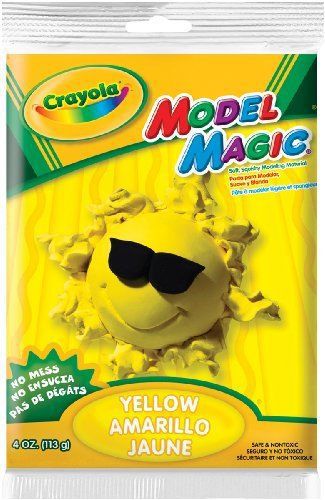 6 Pack MODEL MAGIC 4oz PACK YELLOW Drafting, Engineering, Art General Catalog