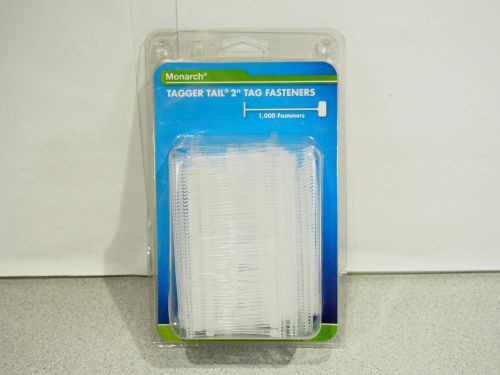 New sealed monarch tagger tail 2&#034; tag fasteners 1000-pack 925045 for sale