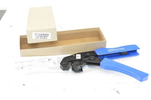 ITT Cannon 112108-0007 CHT SLE/SLC Crimper Crimping Tool