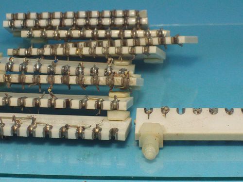 Tektronix oscilloscope guitar amp ceramic terminals, plastic stands and bases 5