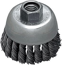 Cup brush,4&#034; knot wire ex-crs for sale