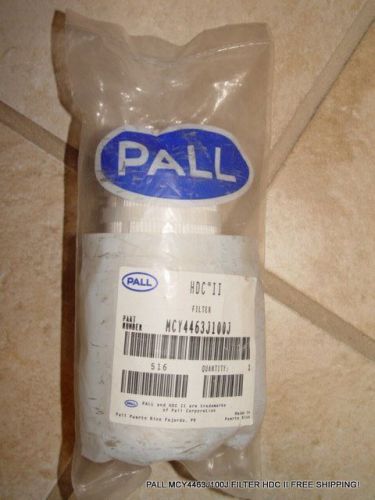 PALL MCY4463J100J FILTER HDC II FREE SHIPPING!