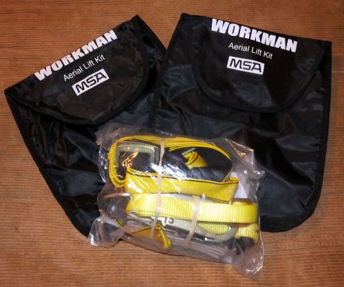 MSA Aerial Lift Kit Harness Workman Model 10077723