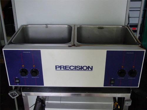 Precision Dual Chamber Water Bath  51221061 Two 12 LITER