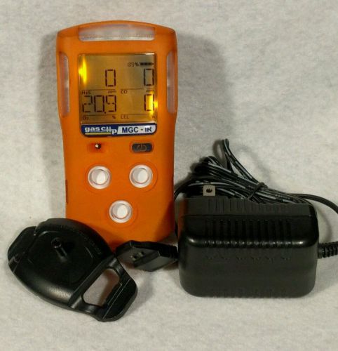 Gas Clip Technologies MGC-IR Confined Space Meter. O2 CO H2S LEL Warranty