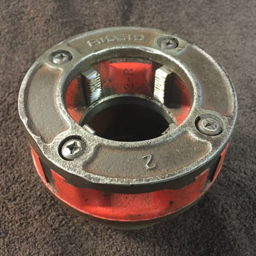 RIDGID 12R 2&#034; DIE HEAD For Ridgid Power Threaders And 12R Ratchet Heads