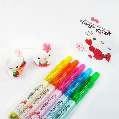 Hello Kitty Morris Knock Way Highlighter Sanrio License Clip type - 5 Colors Set