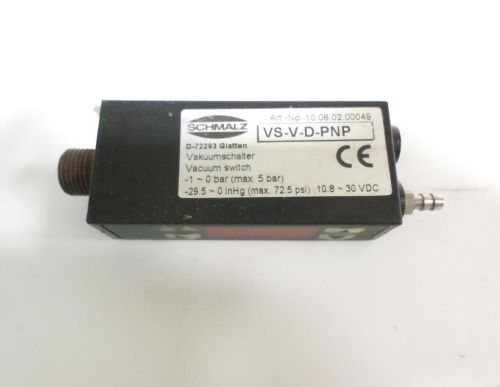 SCHMALZ VACUUM SWITCH VS-V-D-PNP