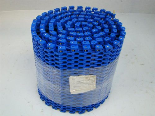 CONVEYOR BELT BLUE PR612 RADIUS FLUSH GRID ACETAL 10&#034; X 10&#039;