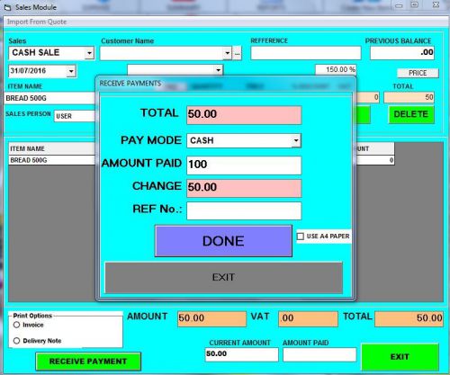 Pos solutions,Point of sale stock control pos inventory control,issue receipts