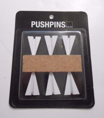 Design Ideas Squadron Paper Plane Pushpins set of 6 Memo Holder Office