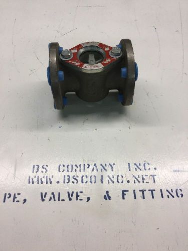 1&#034; 150 Flanged CF8M (SS) OPW Visi-Flo Rotator Sight Flow Indicator Mod: 1471 F