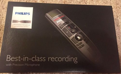 NEW Philips SpeechMike Premium LFH3500 USB DICTATION MICROPHONE