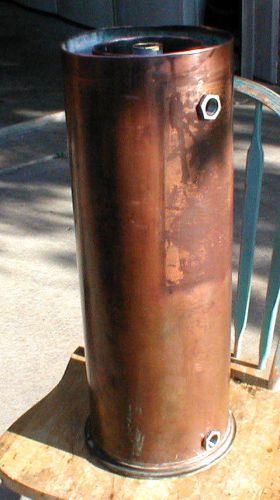 Copper cooling tank hit and miss engines vintage.