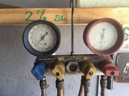 Yellow Jacket Brute HVAC Gauges