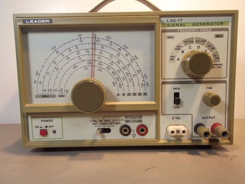 Leader LSG-17 Signal Generator