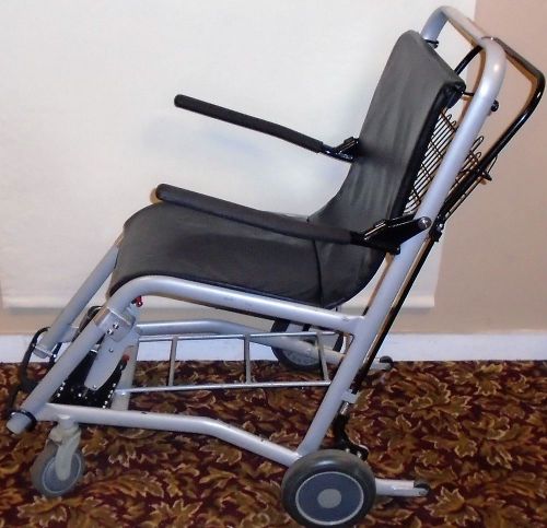 Staxi medical transport chair w/ elevating leg rest accessory &amp; 500lbs capacity for sale
