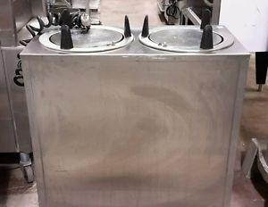 Used Lakeside 6212 Heated Plate Dish Dispenser