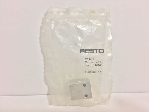 FACTORY SEALED! FESTO PNEUMATIC CYLINDER AV-12-4 4853