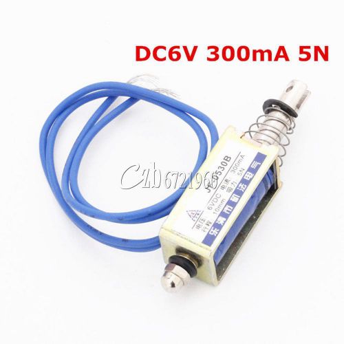 Dc6v 300ma 5n/10mm jf-0530b pull-push-electromagnet solenoid electromagnet for sale