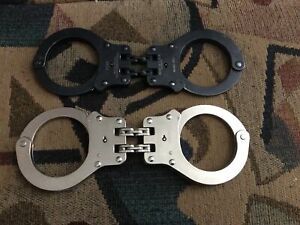 2 Pairs Peerless Handcuffs. Linked Style  Model 801.