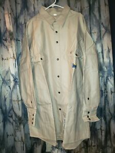 Martin Brothers Khaki FR Welding Shirt Mens 4XL New! Never Worn!