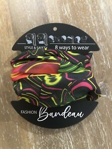 Fashion Bandeau Mask Colorful Gator