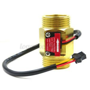 Water Flow Meter Hall Sensor Switch Flow Meter Industrial Turbine Flowmet L