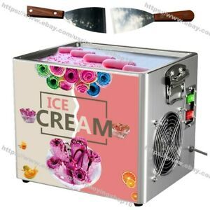 Mini Desktop Electric Yogurt Ice Cream Rolled Fried Ice Cream Roll Maker Machine