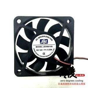 #LL 1PC NEW Fan  60_60_15MM 6015 12V 0.25A 6CM  Free shipping