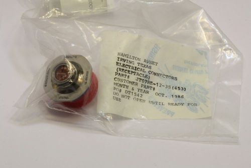 Amphenol 3-Pin Circular Hermetic Jam Nut Receptacle JT07RE-12-3S(453)