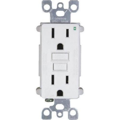 Leviton M02-N7599-3W GFCI Outlet 3-Pack-WHITE 3PACK 15A GFCI