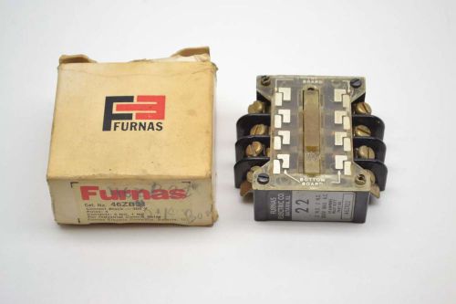 NEW FURNAS 46ZB22 2NO 2NC 4P POLE 300V-AC 10A AMP CONTACT BLOCK B387837