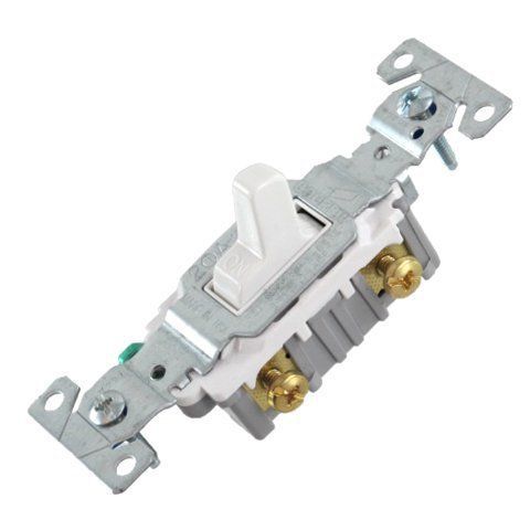 20 Amp White Toggle Switch