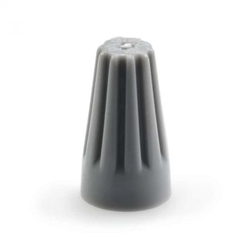 Grey wire nut connectors straight barrel style ul - pack of 5000 - fast shipping for sale