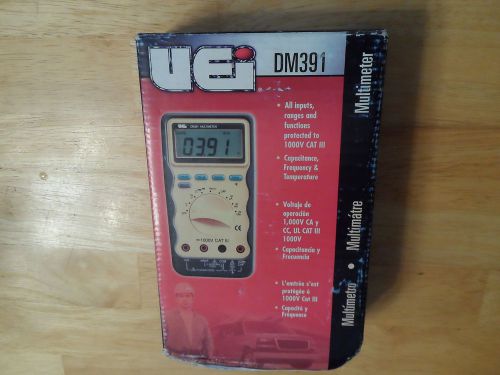 UEI DM391 Digital Multimeter with Capacitance NEW