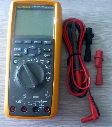 == mib-instruments.com == fluke true rms industrial logging multimeter f289 dmm for sale