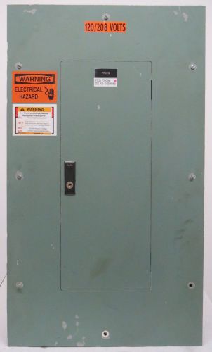 WESTINGHOUSE PRL1 100A AMPS 208/120V-AC BREAKER DISTRIBUTION PANEL B290293