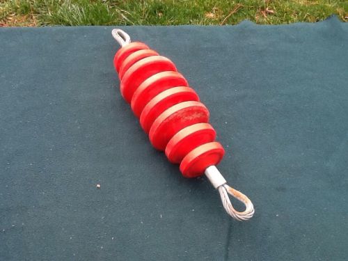 GREENLEE 4 INCH FLEXIBLE MANDREL  FOR CABLE TUGGER PULLER   NICE SHAPE