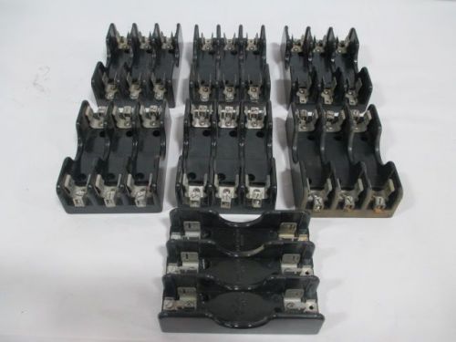 LOT 7 MARATHON ASSORTED 6F30 6F60 3P POLE FUSE BLOCK HOLDER 600V 30A 60A D207947