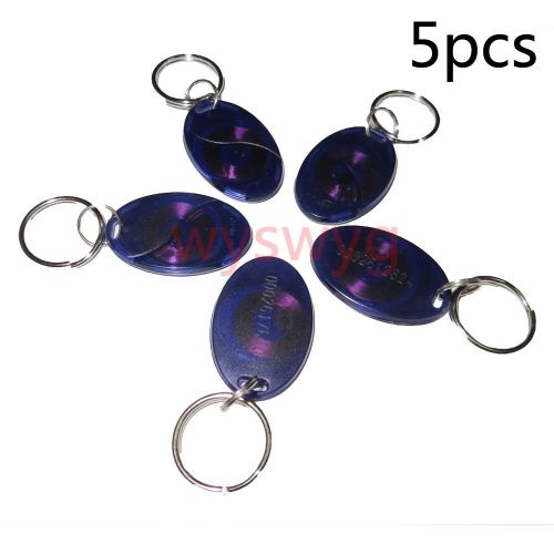 5pcs Mini Mango 125KHz RFID ID EM4100 EM Proximity Induction Tag Token Keyfob