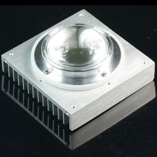 113*113*25.7mm 4.45inch aluminum heatsink radiator w 66mm lens reflector for sale