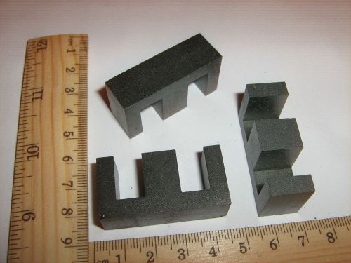 Russian E Core M2000NM-1-14 Ferrite 12x15 mm ,Lot of 32