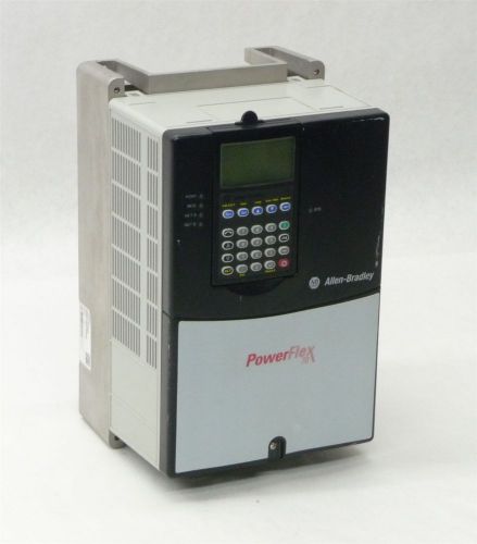 Allen bradley powerflex 70 20ad014a3aynanc0 10 hp 3-phase 70 vfd w/20-him-a3 lcd for sale