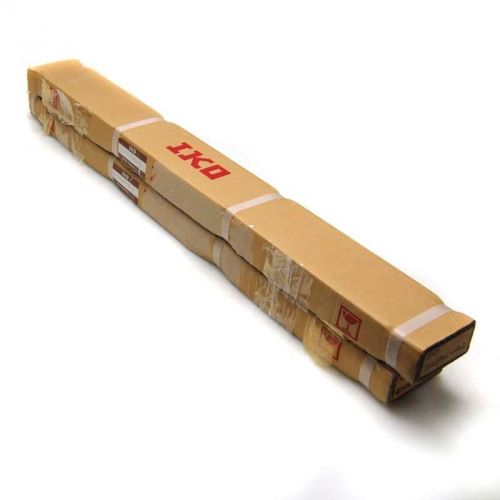 2 new nippon iko lwl-15-c2-r787-e551 linear guide rails w/ slide bearings ss for sale