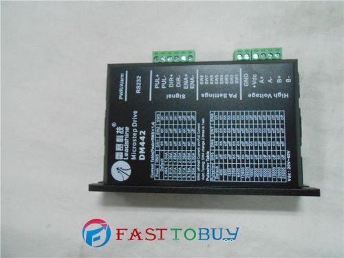 2ph nema17 23 motor stepper drive dm442 18-40vdc 1.46-4.2a leadshine dhl ship for sale