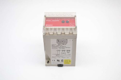 CROMPTON 253-TALU PALADIN AC CURRENT MONITOR 120V-AC POWER TRANSDUCER B449641