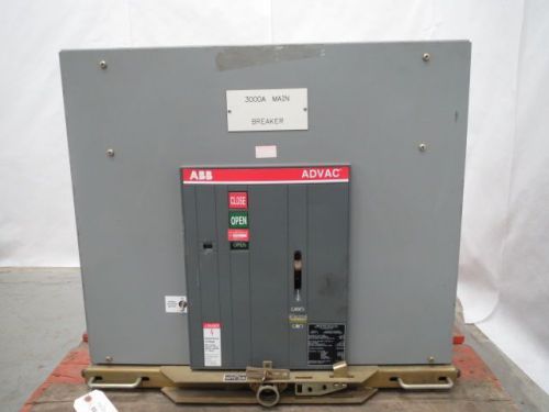 ABB AA263777XX0000P ADVAC VACUUM MEDIUM VOLT 3000A 15KV CIRCUIT BREAKER B204176